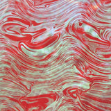 Metallic Swirl Magma Abstract Art Sculpture