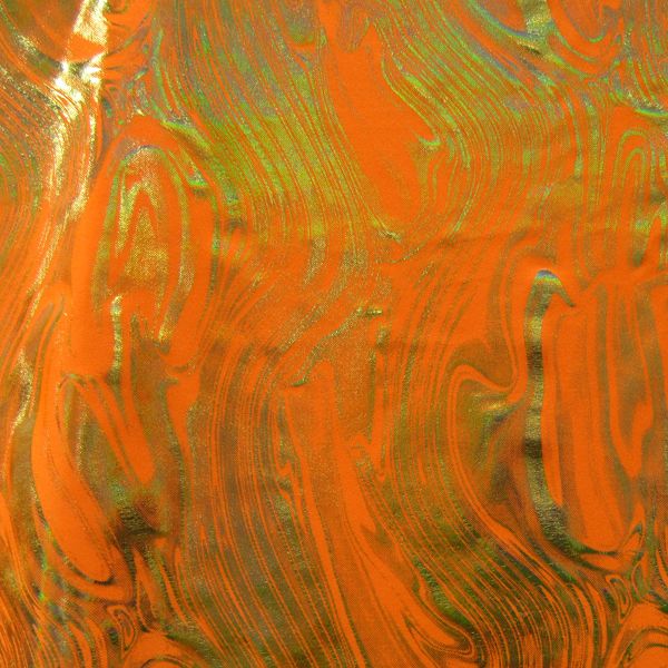 Metallic Swirl Magma Abstract Art Sculpture
