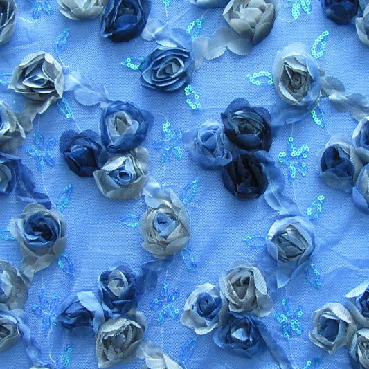 Handcrafted Floral Embroidery Art