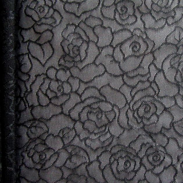 Premium Embroidered Mesh Fabric