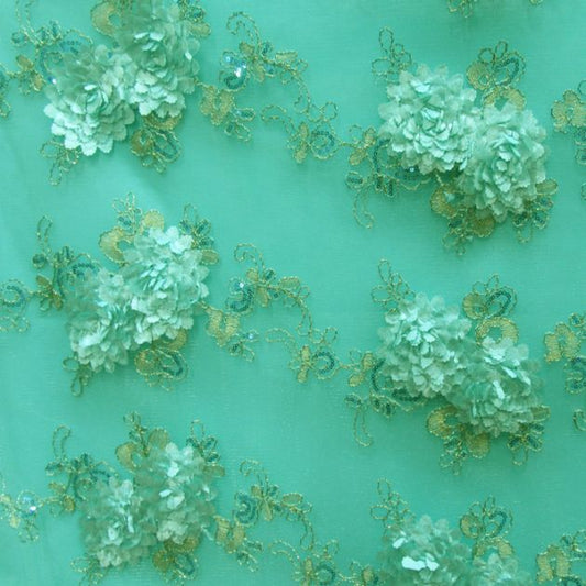 Whimsical Layered Tulle Fabric