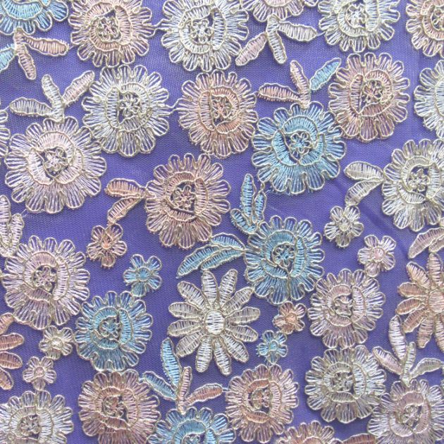 Whimsical Layered Tulle Fabric