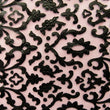 Elegant Floral Overlay Embroidery