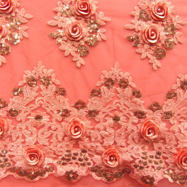 Whimsical Layered Tulle Fabric