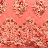 Whimsical Layered Tulle Fabric
