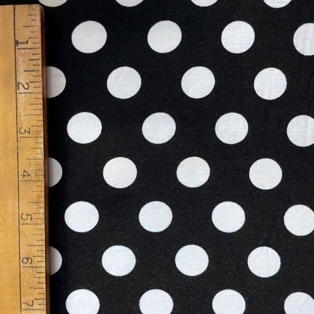 Polka Dot Rayon Spandex