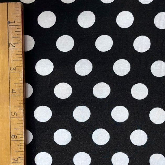 Polka Dot Rayon Spandex