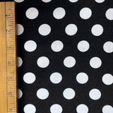 Polka Dot Rayon Spandex