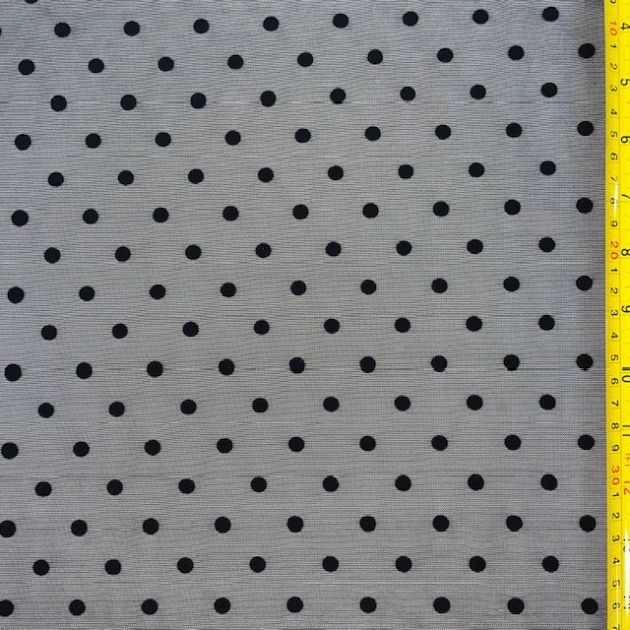 Polka Dot Mesh Mini