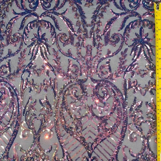 Floral Mesh Sequin