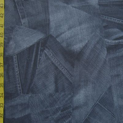 Classic Denim-Look Jacket