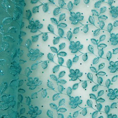 Elegant Glitter Paisley Pattern