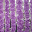 Elegant Rose Floral Embroidery