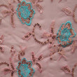 Premium Embroidered Mesh Fabric