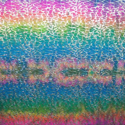 Ombre Web Gradient Pattern Fabric