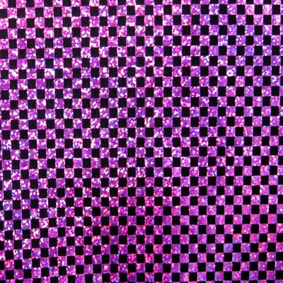 Classic Black and White Checkerboard Pattern Fabric