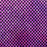 Classic Black and White Checkerboard Pattern Fabric