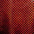 Classic Black and White Checkerboard Pattern Fabric