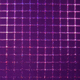 Classic Black and White Checkerboard Pattern Fabric