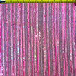 Pink Sequin on Mesh