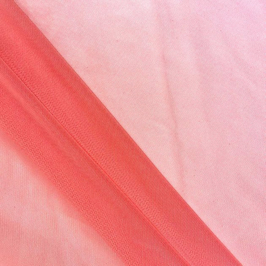 Salmon Sheer Mesh