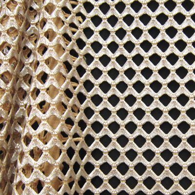 Metallic Cabaret Big Hole Mesh