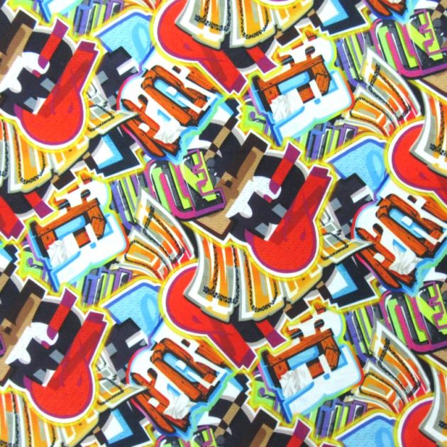 Printed Spandex
